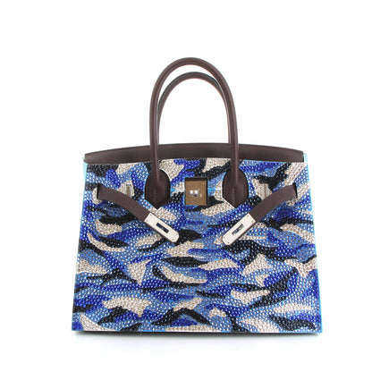 BLEU MILITAIRE CHIC - Birkin 30 Sellier