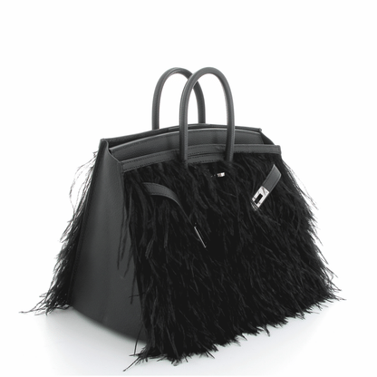 BLACK SWAN - Birkin 25 Sellier